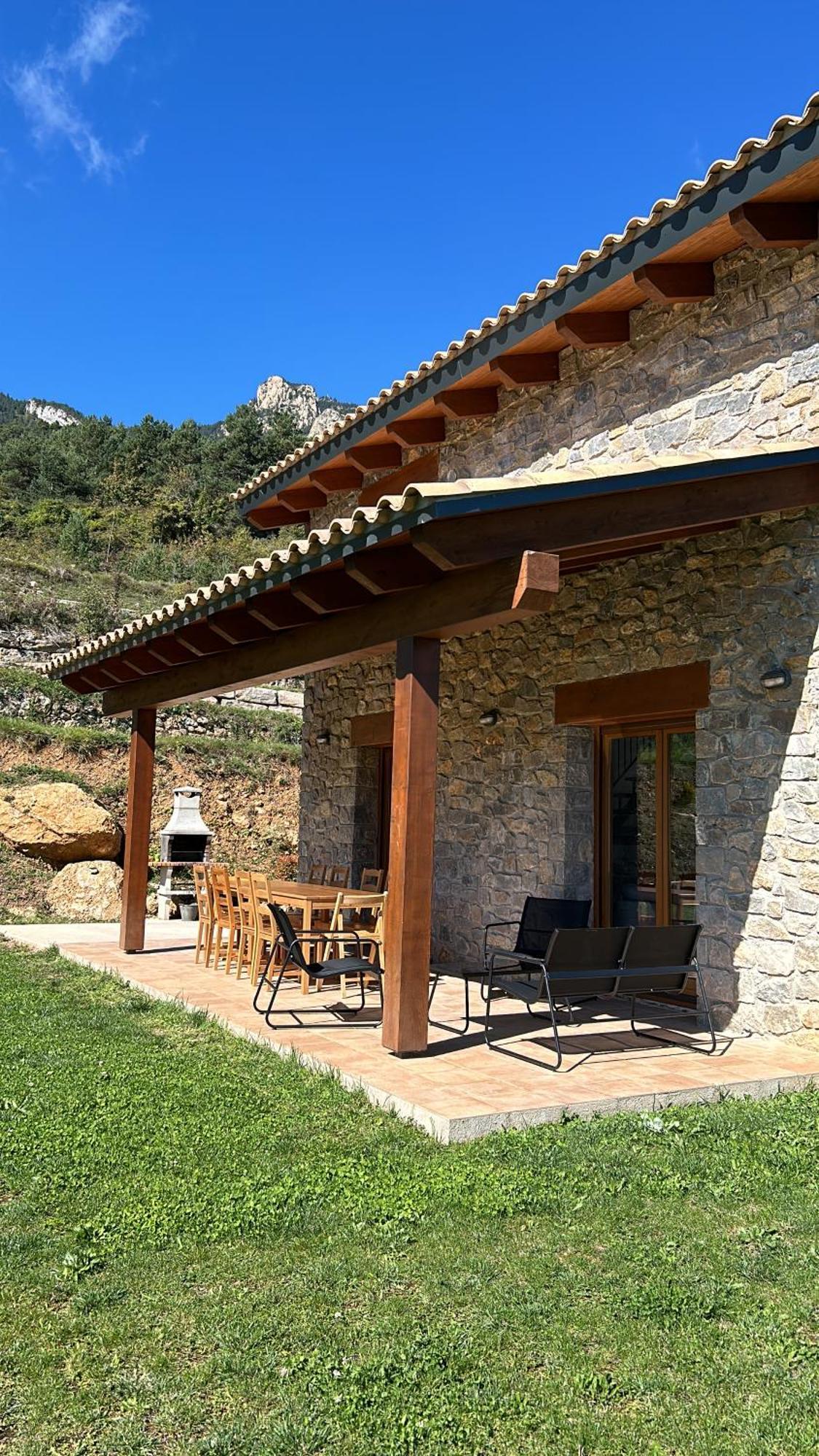 Casa De Les Escoles, Espinalbet - Alberga Castellar del Riu Kültér fotó